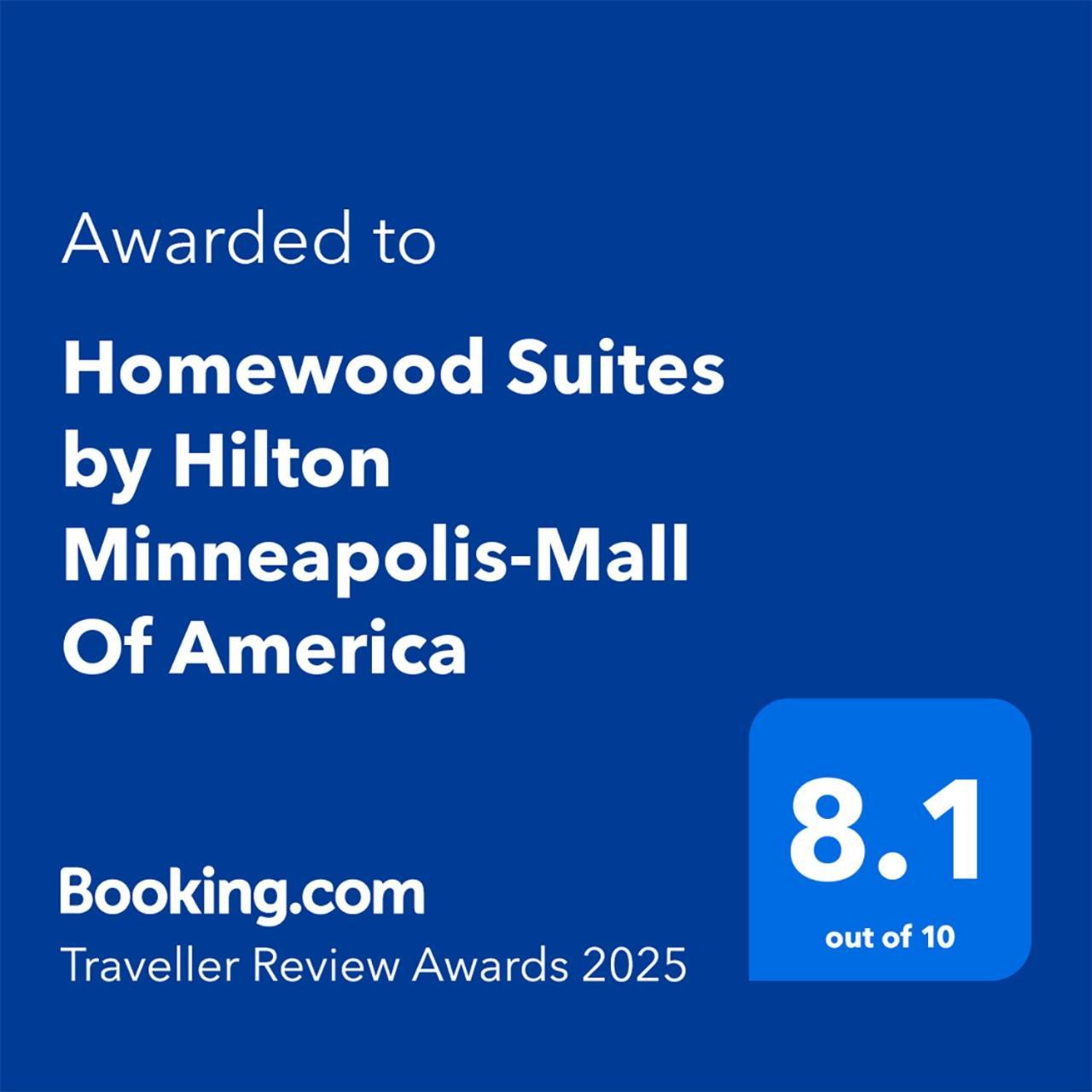 Homewood Suites By Hilton Minneapolis-Mall Of America Блумингтон Экстерьер фото